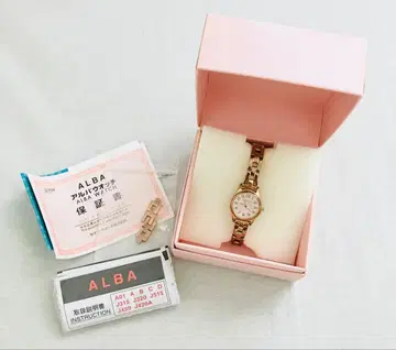 [ SEIKO ] 여성용 손목시계 앙제 (로즈 골드)