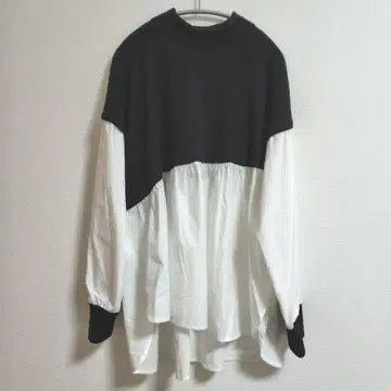 [미사용 새상품 택 포함] KELEN 레이어드 니트 스웨터