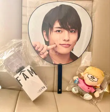 시노즈카 다이키 부채 봉제 인형 응원봉 timelesz FAM