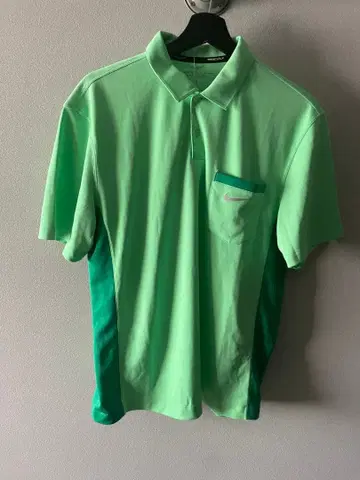 나이키 DRI-FIT 골프 피케 셔츠 라이트 그린