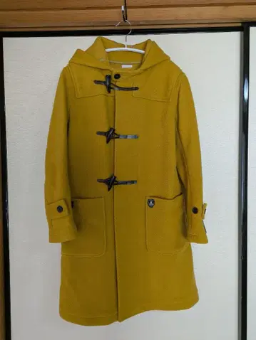 오르치발 더플 코트 머스타드