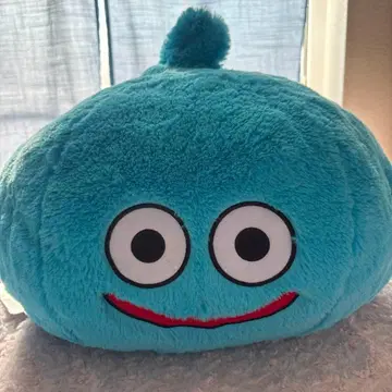 [미사용 새상품] 드래곤 퀘스트 AM 커다란 복슬복슬 봉제 인형 슬라임