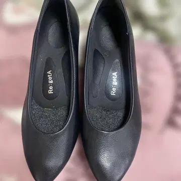 Re:getA 블랙 신발 23.5