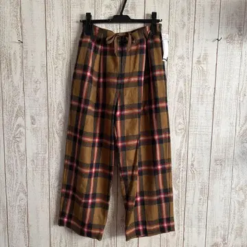 새상품 soeur7 정가 16,200엔 팬츠 울 스콧 클럽