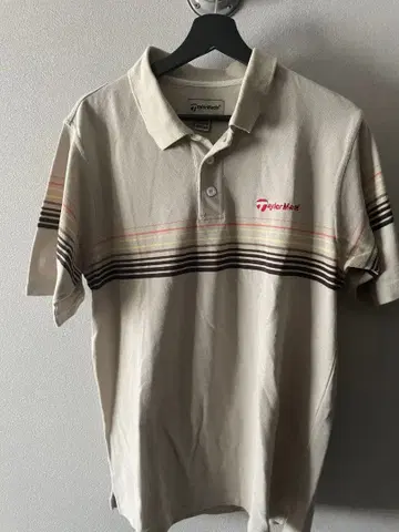 TaylorMade 피케 셔츠 L 사이즈 베이지