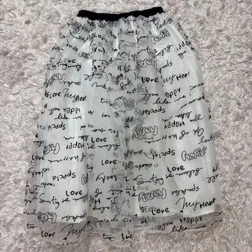 오블리 메시지 샤샤 스커트