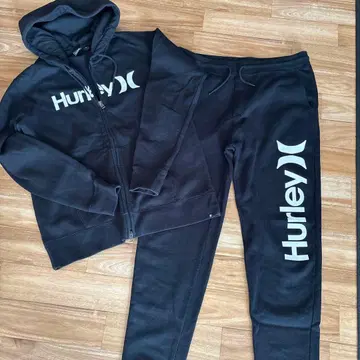 Hurley 블랙 후드티 L 사이즈 세트
