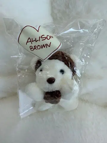 [ 미사용 새상품 ] ALLISON BROWN 강아지 참