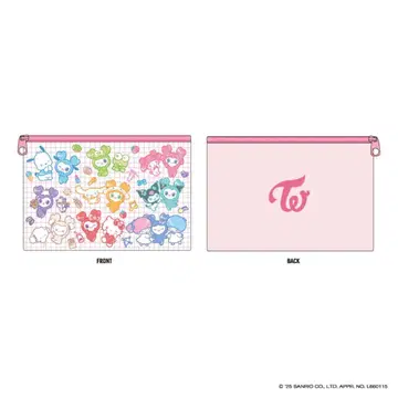 TWICE lovelys 산리오 클리어 파우치