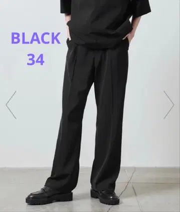 MARW UNITED ARROWS 트윌 플레어 팬츠 XS (34) 블랙