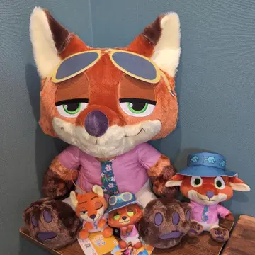 닉 와일드 봉제 인형 세트