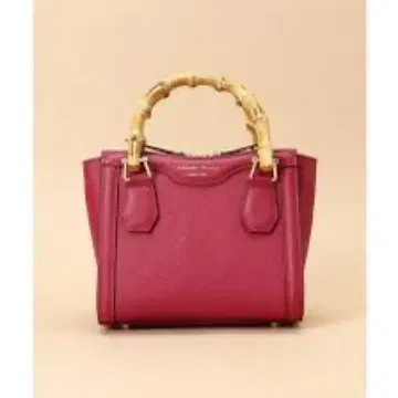 사만다 타바사 가죽 대나무 핸들 백