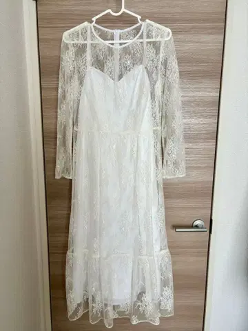 새상품급 일본제 [ kaene 플라워 레이스 웨딩 드레스 ] 2차