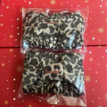 호노아카리 헤어밴드 레오파드 무늬