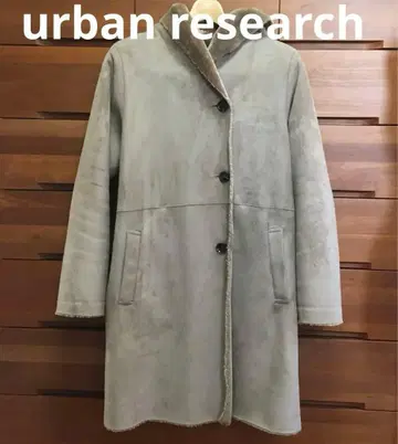 어반 리서치 도어스 보아 안감 페이크 무스탕 urban research