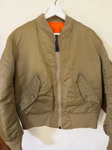 레어 컬러 90s USA제 ALPHA 알파 MA-1 플라이트 자켓