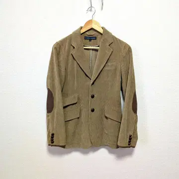 랄프 로렌 테일러드 자켓 코듀로이 엘보우 패치 호두 단추