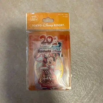 도쿄 디즈니 리조트 20주년 스티커 세트
