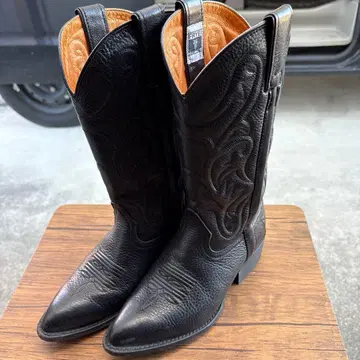 used FRYE 웨스턴 부츠 24cm 블랙