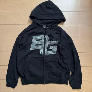 [ BAGARCH ] BLING BG ZIP HOODIE