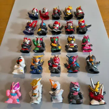 가면라이더 키즈 손가락 인형 세트 25개