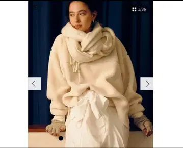 ungrid 사이드 지퍼 보아 상의