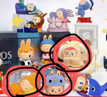 POP MART THE MONSTERS 1:00 A.M. 피규어 3점