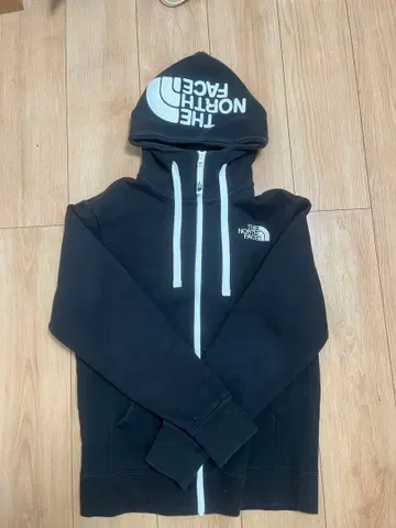 THE NORTH FACE 풀 집업 후드티 블랙