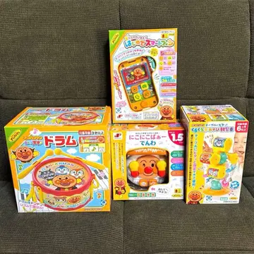 호빵맨 완구 4개 세트