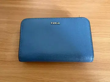 FURLA 이단 접이식 지갑 파랑