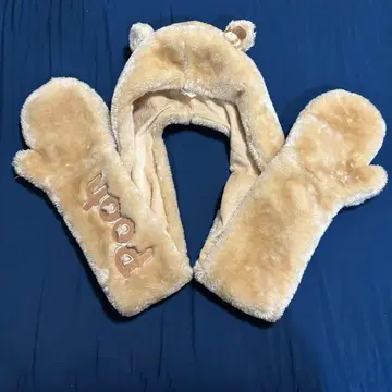 푸우 머플러 팬캡