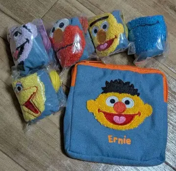 세서미 스트릿 모코모코 파우치 2 컴플리트 묶음 판매