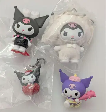 산리오 쿠로미 가챠가챠 치비토모 메지루시 액세서리 묶음 판매