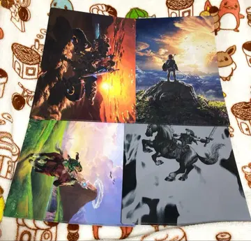 젤다의 전설 마이 닌텐도 한정판 클리어 파일 세트