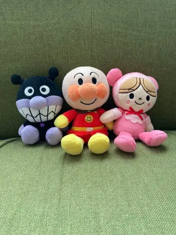 호빵맨 봉제 인형 세트