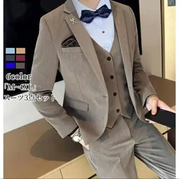 신랑 턱시도 6세트 (M 사이즈, L 사이즈)