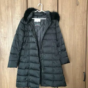 언타이틀 다운 코트 블랙 새상품급