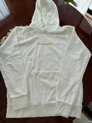 100% LOCALS SESSION 후드티 화이트 deps