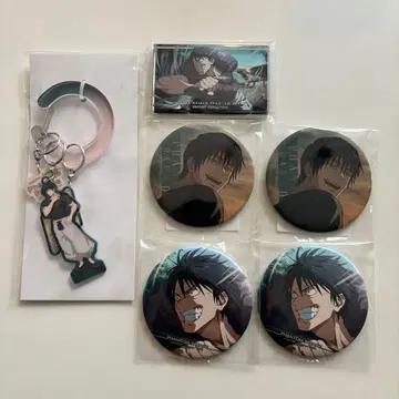 주술회전 회옥 편옥 후시구로 진지 캔뱃지 아크릴 블록 카라비너 키링