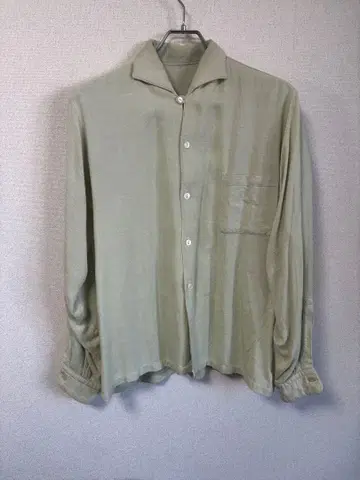 50s 린넨 셔츠