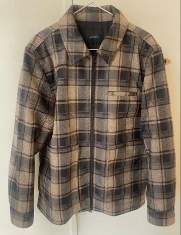 세러데이 뉴욕시티 체크 셔츠 자켓