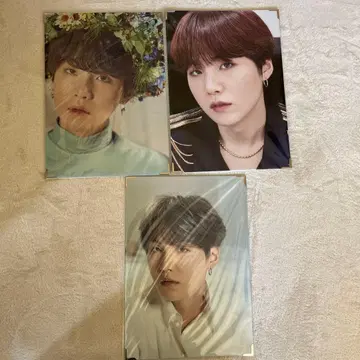 BTS 프리미엄 사진 윤기 suga 세트