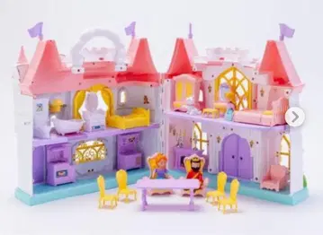 돌 캐슬 인형 세트