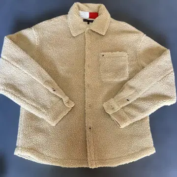 TOMMY HILFIGER 카라 부착 보아 아우터