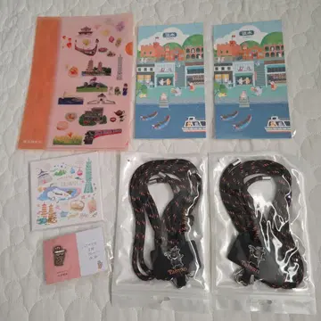 대만 캐릭터 스트랩 세트