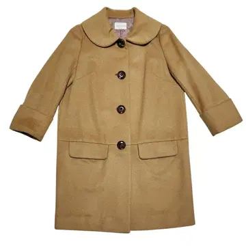 [ MELROSE ] 코트 카멜 롱 코트