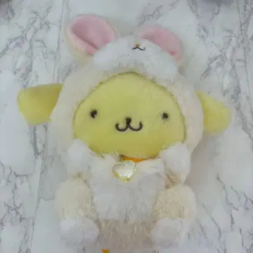 산리오 폼폼푸딩 봉제 인형 부활절 토끼