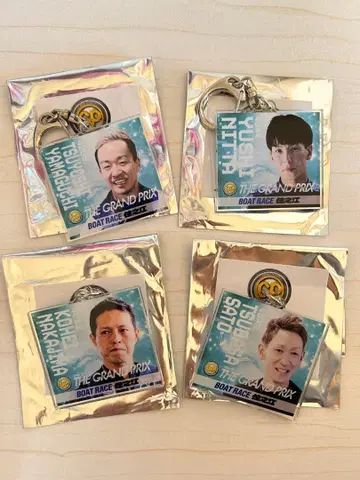 보트 레이스 THE GRAND PRIX 선수 키링 세트