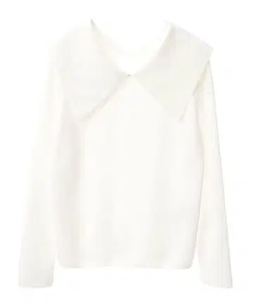 TIARA 빅 칼라 컴팩트 니트