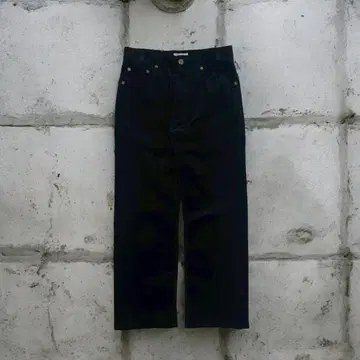 레어 90s Hanes 스트레이트 코듀로이 팬츠 블랙 구제 의류 아메카지